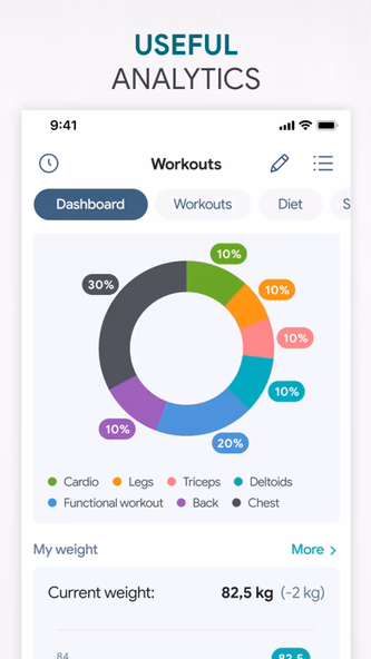 Fitness App: Gym Workout Plan Screenshot 4 - AppWisp.com Fitness App: Gym Workout Plan Screenshot 4 - AppWisp.com