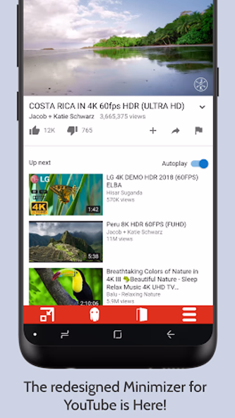 Minimizer for YouTube Screenshot 1 - AppWisp.com Minimizer for YouTube Screenshot 1 - AppWisp.com