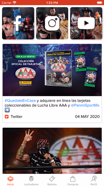 Lucha AAA Screenshot 1 - AppWisp.com Lucha AAA Screenshot 1 - AppWisp.com