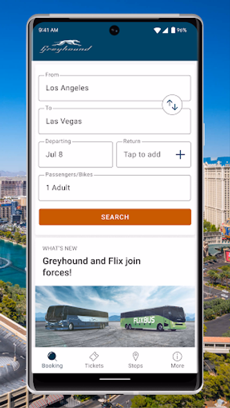 Greyhound: Buy Bus Tickets Screenshot 2 - AppWisp.com Greyhound: Buy Bus Tickets Screenshot 2 - AppWisp.com