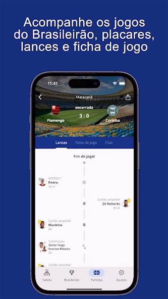 Futebol Brasileirão - Série A Screenshot 1 - AppWisp.com Futebol Brasileirão - Série A Screenshot 1 - AppWisp.com