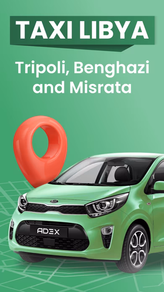 ADEX: Libya Taxi App Screenshot 1 - AppWisp.com ADEX: Libya Taxi App Screenshot 1 - AppWisp.com