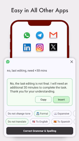 Write Wise: AI Grammar Checker Screenshot 2 - AppWisp.com Write Wise: AI Grammar Checker Screenshot 2 - AppWisp.com