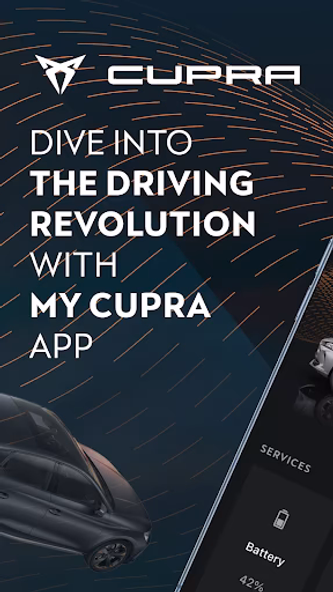 My CUPRA App Screenshot 1 - AppWisp.com My CUPRA App Screenshot 1 - AppWisp.com