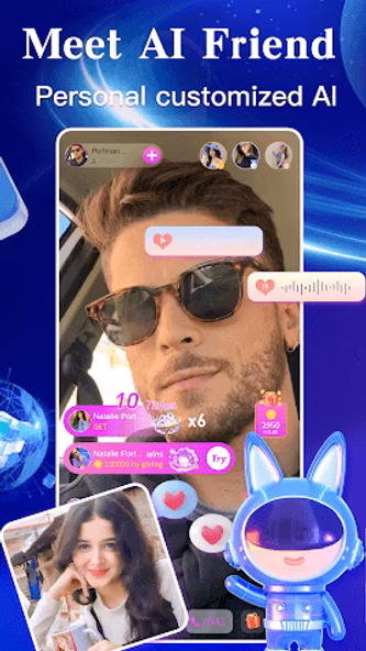 FU Live-Live video , AI chat Screenshot 3 - AppWisp.com FU Live-Live video , AI chat Screenshot 3 - AppWisp.com