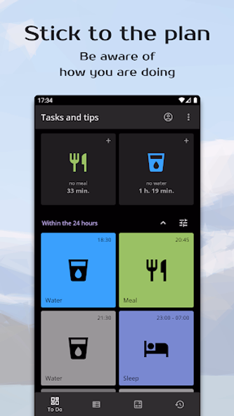 Meal reminder & drink water Screenshot 2 - AppWisp.com Meal reminder & drink water Screenshot 2 - AppWisp.com