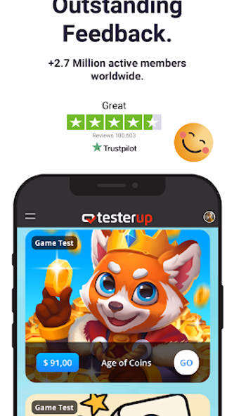 testerup - earn money Screenshot 4 - AppWisp.com testerup - earn money Screenshot 4 - AppWisp.com