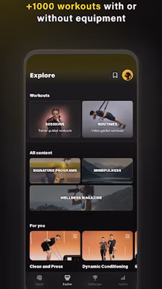 Technogym - Training Coach Screenshot 2 - AppWisp.com Technogym - Training Coach Screenshot 2 - AppWisp.com