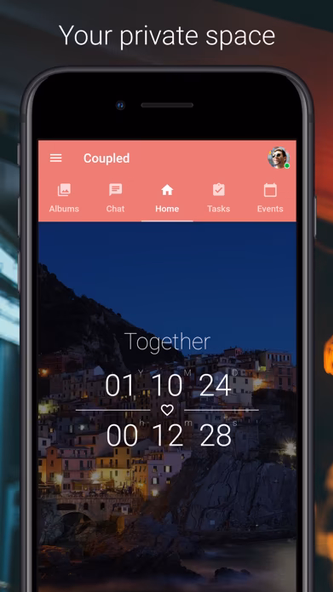 Coupled - Relationship Tracker Screenshot 1 - AppWisp.com Coupled - Relationship Tracker Screenshot 1 - AppWisp.com
