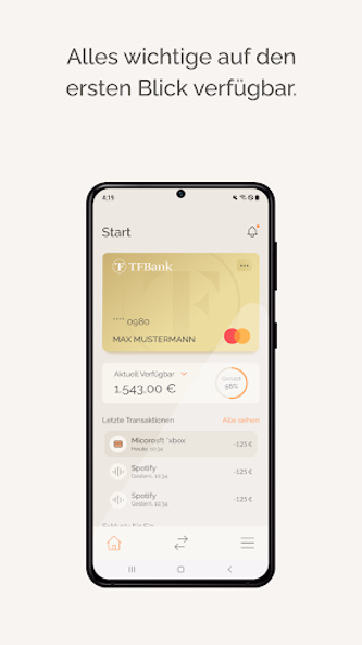 TF Bank Mobile Screenshot 3 - AppWisp.com TF Bank Mobile Screenshot 3 - AppWisp.com