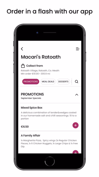 Macari's Ratoath Takeaway Screenshot 1 - AppWisp.com Macari's Ratoath Takeaway Screenshot 1 - AppWisp.com