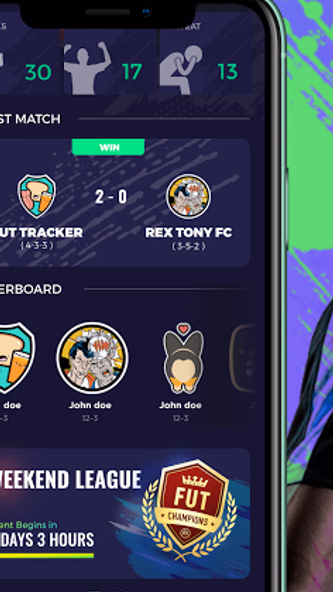 FUT Stats Tracker Screenshot 1 - AppWisp.com FUT Stats Tracker Screenshot 1 - AppWisp.com
