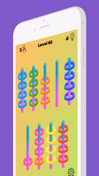 Hoop Sort: Stack and Fill 3D Screenshot 3 - AppWisp.com Hoop Sort: Stack and Fill 3D Screenshot 3 - AppWisp.com