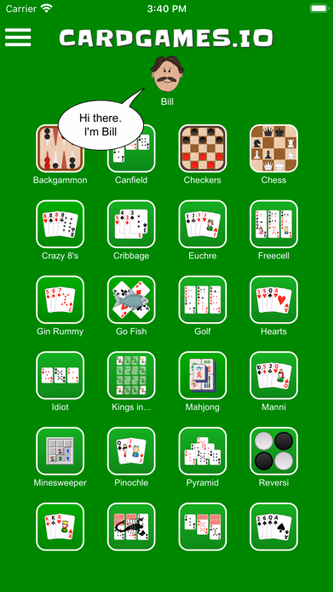 CardGames.io Screenshot 1 - AppWisp.com CardGames.io Screenshot 1 - AppWisp.com