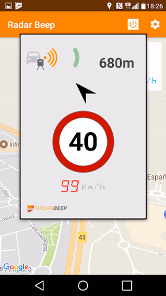 Radar Beep - Radar Detector Screenshot 1 - AppWisp.com Radar Beep - Radar Detector Screenshot 1 - AppWisp.com