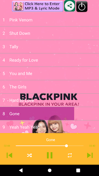Blackpink Song Screenshot 3 - AppWisp.com Blackpink Song Screenshot 3 - AppWisp.com