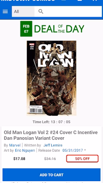 Midtown Comics Screenshot 3 - AppWisp.com Midtown Comics Screenshot 3 - AppWisp.com