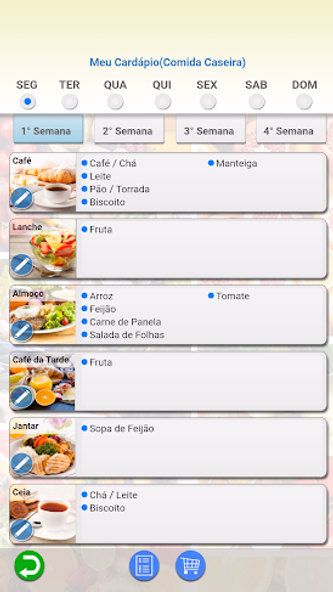 Cardápio Semanal Screenshot 2 - AppWisp.com Cardápio Semanal Screenshot 2 - AppWisp.com