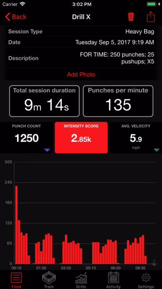 Hykso: Wearable Punch Trackers Screenshot 2 - AppWisp.com Hykso: Wearable Punch Trackers Screenshot 2 - AppWisp.com