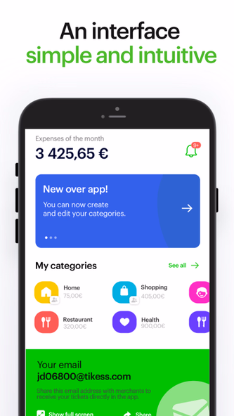 TiKess — Save your receipts Screenshot 2 - AppWisp.com TiKess — Save your receipts Screenshot 2 - AppWisp.com