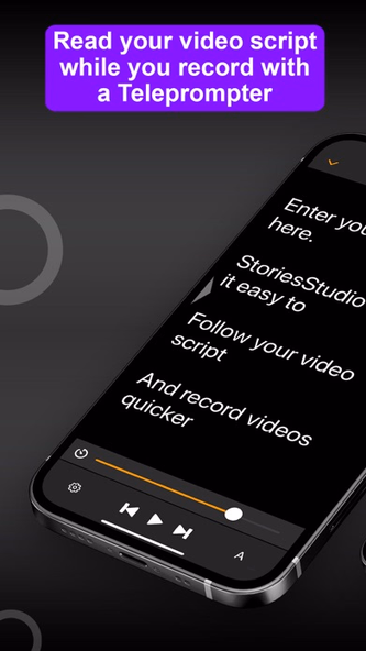Teleprompter App Record Videos Screenshot 1 - AppWisp.com Teleprompter App Record Videos Screenshot 1 - AppWisp.com