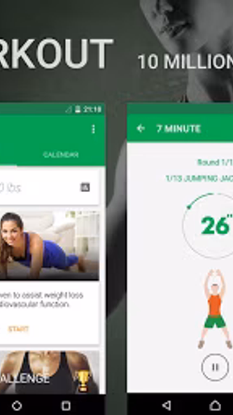 7 Minute Workout Screenshot 1 - AppWisp.com 7 Minute Workout Screenshot 1 - AppWisp.com
