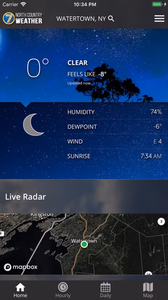 7 News Weather, Watertown NY Screenshot 1 - AppWisp.com 7 News Weather, Watertown NY Screenshot 1 - AppWisp.com