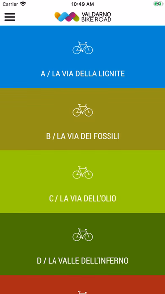 Valdarno Bike Road Screenshot 3 - AppWisp.com Valdarno Bike Road Screenshot 3 - AppWisp.com