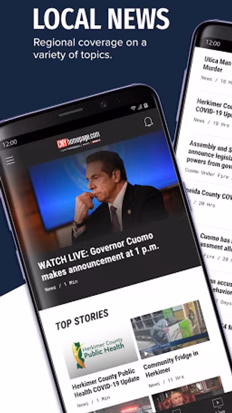 Eyewitness News | WUTR | WFXV Screenshot 1 - AppWisp.com Eyewitness News | WUTR | WFXV Screenshot 1 - AppWisp.com