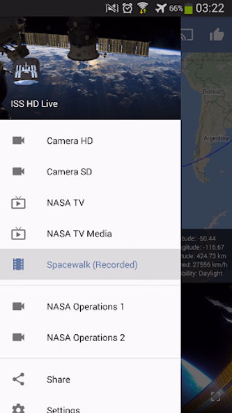 ISS Live Now: Live Earth View Screenshot 3 - AppWisp.com ISS Live Now: Live Earth View Screenshot 3 - AppWisp.com