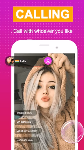Clatter – Live Video Calling Screenshot 1 - AppWisp.com Clatter – Live Video Calling Screenshot 1 - AppWisp.com