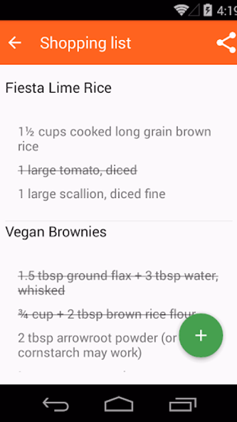 Vegan Recipes - Free Vegan Foo Screenshot 4 - AppWisp.com Vegan Recipes - Free Vegan Foo Screenshot 4 - AppWisp.com