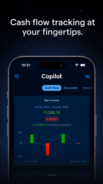 Copilot: Track & Budget Money Screenshot 2 - AppWisp.com Copilot: Track & Budget Money Screenshot 2 - AppWisp.com