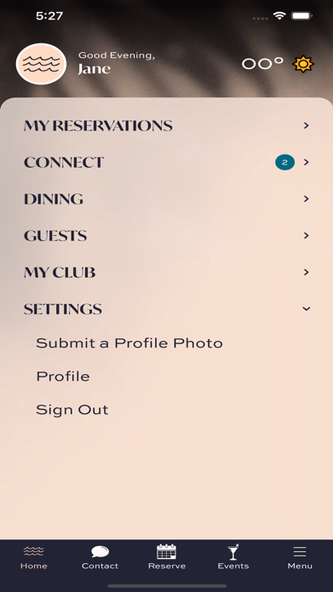 Cove Club WP Screenshot 2 - AppWisp.com Cove Club WP Screenshot 2 - AppWisp.com