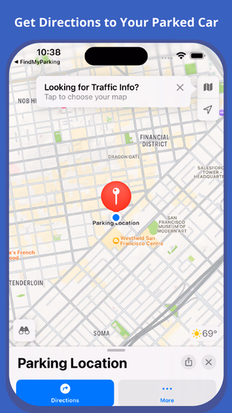 Find My Parking Location Screenshot 3 - AppWisp.com Find My Parking Location Screenshot 3 - AppWisp.com