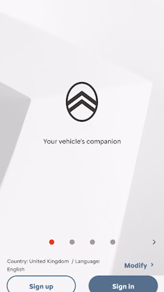MyCitroën Screenshot 1 - AppWisp.com MyCitroën Screenshot 1 - AppWisp.com