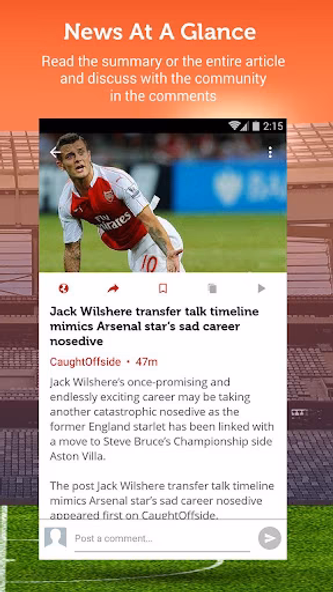 Gunners News Screenshot 4 - AppWisp.com Gunners News Screenshot 4 - AppWisp.com