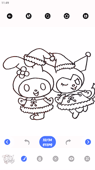 Draw Kuromi & My Melody Art Screenshot 3 - AppWisp.com Draw Kuromi & My Melody Art Screenshot 3 - AppWisp.com