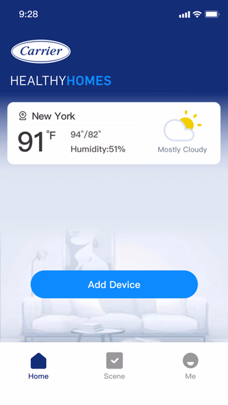Carrier Air Conditioner Screenshot 2 - AppWisp.com Carrier Air Conditioner Screenshot 2 - AppWisp.com