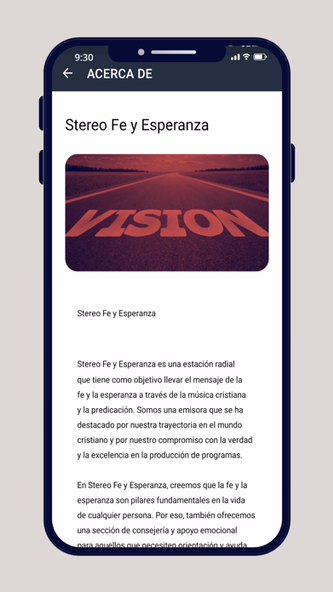 Stereo Fe y Esperanza Screenshot 2 - AppWisp.com Stereo Fe y Esperanza Screenshot 2 - AppWisp.com