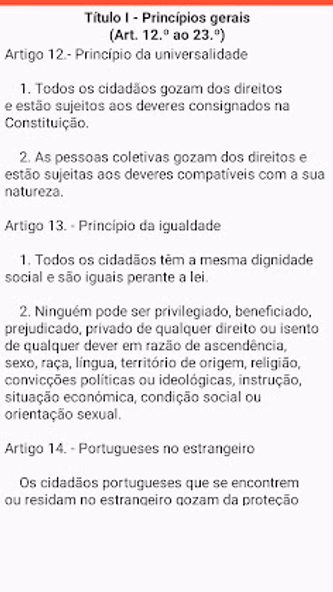 Constituição de Portugal 2025 Screenshot 4 - AppWisp.com Constituição de Portugal 2025 Screenshot 4 - AppWisp.com