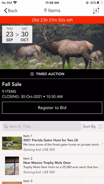 SFW Auctions Screenshot 2 - AppWisp.com SFW Auctions Screenshot 2 - AppWisp.com