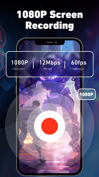 Super Screen Recorder: Full HD Screenshot 1 - AppWisp.com Super Screen Recorder: Full HD Screenshot 1 - AppWisp.com