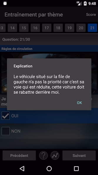 Quiz Code de la Route Screenshot 3 - AppWisp.com Quiz Code de la Route Screenshot 3 - AppWisp.com