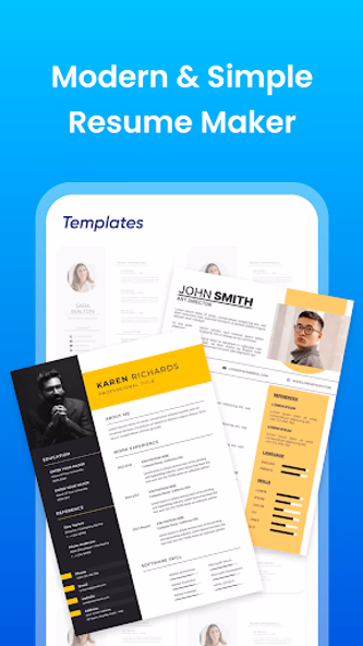 Resume Builder - CV Maker PDF Screenshot 4 - AppWisp.com