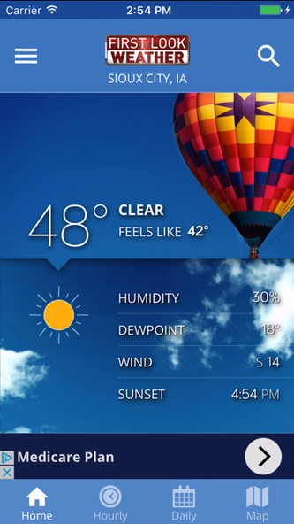 Siouxland Weather Screenshot 2 - AppWisp.com Siouxland Weather Screenshot 2 - AppWisp.com