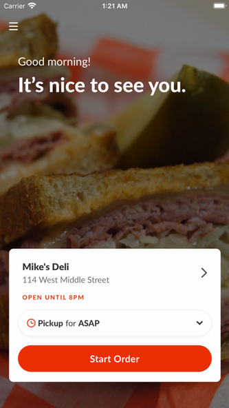 Mike's Deli Screenshot 2 - AppWisp.com Mike's Deli Screenshot 2 - AppWisp.com