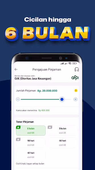 Kredito—Pinjaman Uang Online Screenshot 2 - AppWisp.com Kredito—Pinjaman Uang Online Screenshot 2 - AppWisp.com