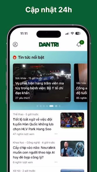 Báo Dân trí - Dantri.com.vn Screenshot 3 - AppWisp.com Báo Dân trí - Dantri.com.vn Screenshot 3 - AppWisp.com