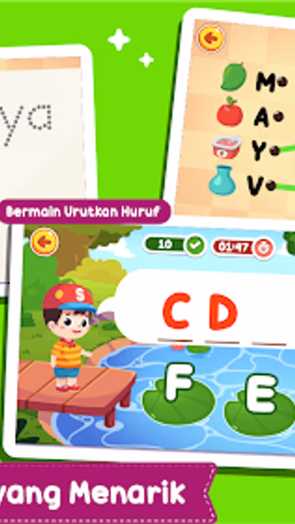 Belajar Huruf ABC + Suara Screenshot 4 - AppWisp.com Belajar Huruf ABC + Suara Screenshot 4 - AppWisp.com
